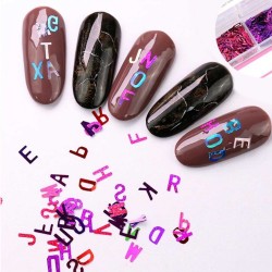 Karışık Glitter Harf Epoksi Reçine Harfleri 100 GRAM Karışık Glitter Harf Epoksi Reçine Harfleri 100 GRAM