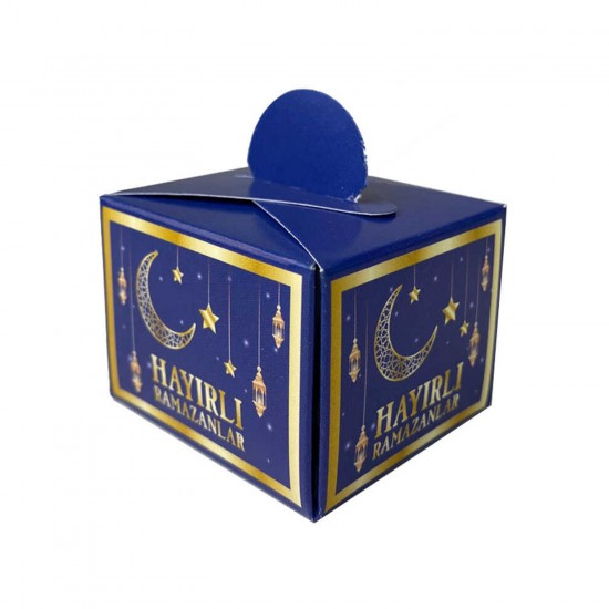 Hoşgeldin Ramazan Yazılı Karton Lokumluk (25 Adet) Hoşgeldin Ramazan Yazılı Karton Lokumluk (25 Adet)
