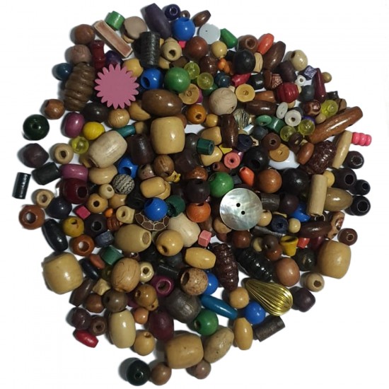 Ahşap Mix Boyalı Karışık Renk Ve Karışık Boy 100 GR Ahşap Mix Boyalı Karışık Renk Ve Karışık Boy 100 GR