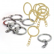 Anahtarlık Halkası Zincirli  5 Cm (50 Adet) Anahtarlık Halkası Zincirli  5 Cm (50 Adet)