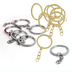 Anahtarlık Halkası Zincirli  5 Cm (1000 Adet) Anahtarlık Halkası Zincirli  5 Cm (1000 Adet)
