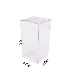 Asetat Kutu 6X6X15.5 CM (25  Adet) Asetat Kutu 6X6X15.5 CM (25  Adet)
