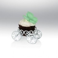 Tekli Metal Cupcake Standı Beyaz Tekli Metal Cupcake Standı Beyaz