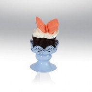 Tekli Metal Cupcake Standı Mavi Tekli Metal Cupcake Standı Mavi