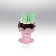 Tekli Metal Cupcake Standı Pembe Tekli Metal Cupcake Standı Pembe