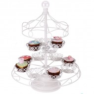 Metal Cupcake Standı Atlıkarınca - 12 Li Kek Standı