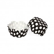 Pet Kapsül 65*38 Mm - Siyah Beyaz Puantiye (100 Adet) Pet Kapsül 65*38 Mm - Siyah Beyaz Puantiye (100 Adet)