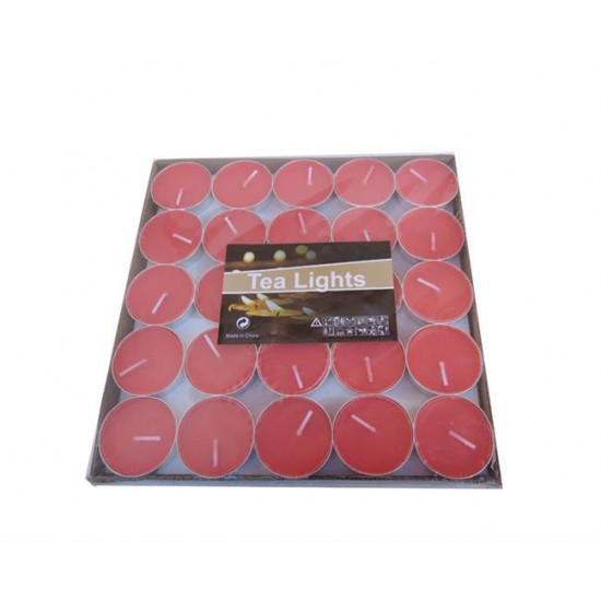 Tealight Mum Kırmızı 6 Gr (50 Adet) Tealight Mum Kırmızı 6 Gr (50 Adet)