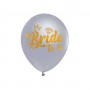 Bride To Be Baskılı Metalik Balon 12 INC (20 Adet)