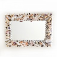 Deniz Kabuklu Özel Dikdörtgen Ayna35X25 Deniz Kabuklu Özel Dikdörtgen Ayna35X25