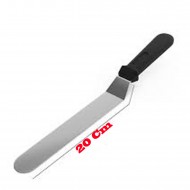 Eğik Pasta Sıvama Spatulası Oval Uçlu B072 20  CM