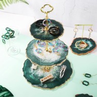 Epoksi Silikon Cupcake Standı Kalıp Yuvarlak 3 Lü Kek Standı E209 Epoksi Silikon Cupcake Standı Kalıp Yuvarlak 3 Lü Kek Standı E209