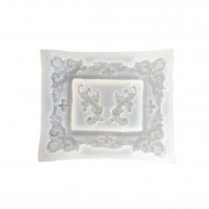 Epoksi Silikon Kalıp Fotoğraf Çerçevesi Yapraklı  9.5X11 CM Epoksi Silikon Kalıp Fotoğraf Çerçevesi Yapraklı  9.5X11 CM
