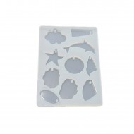 Epoksi Silikon Kalıp Onlu Kalıp Balık Ve Yıldızlı 15X10.5 CM E294 Epoksi Silikon Kalıp Onlu Kalıp Balık Ve Yıldızlı 15X10.5 CM E294