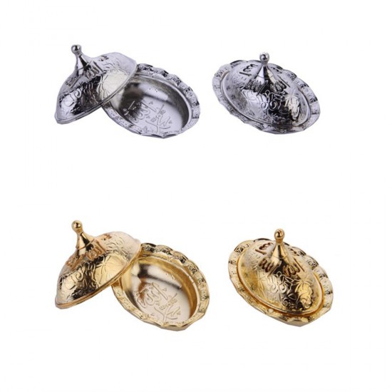 Lokumluk Oval Metal Kapağında Allah Lafzı (10 Adet) Lokumluk Oval Metal Kapağında Allah Lafzı (10 Adet)
