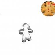Kek Ve Kurabiye Kalıbı Orta Boy Kopat Kurabiye Adam 9X6.5 CM Kek Ve Kurabiye Kalıbı Orta Boy Kopat Kurabiye Adam 9X6.5 CM