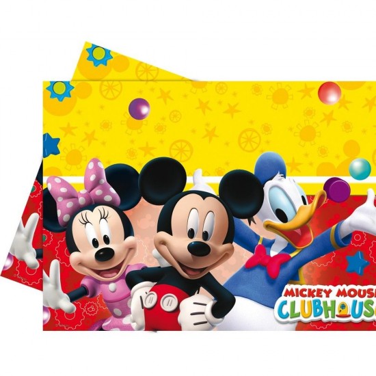 Mickey Mause Playful Temalı Masa Örtüsü 120X180 Cm