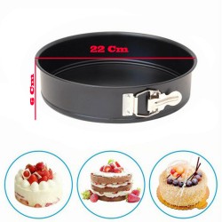Patisse Yuvarlak Kelepçeli Altı Çıkan Pasta Kek Kalıbı 6.5X22 CM Patisse Yuvarlak Kelepçeli Altı Çıkan Pasta Kek Kalıbı 6.5X22 CM