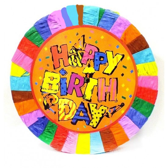 Pinyata Happy Birthday + Sopası Pinyata Happy Birthday + Sopası