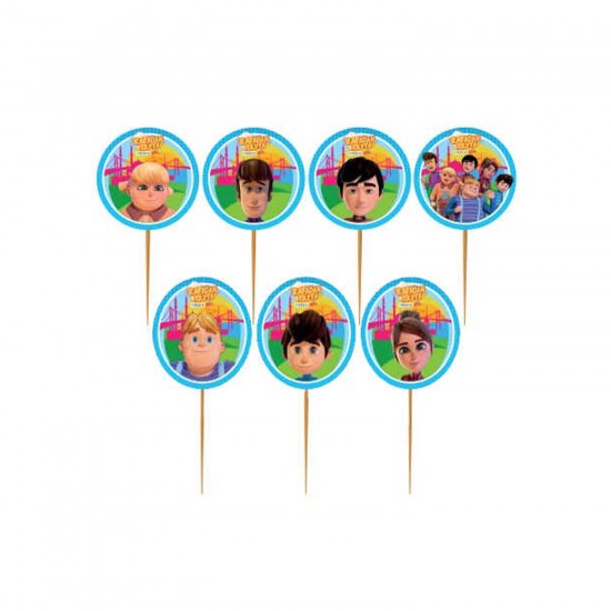 Rafadan Tayfa Temalı Kürdanlı Sticker (10 Adet) Rafadan Tayfa Temalı Kürdanlı Sticker (10 Adet)