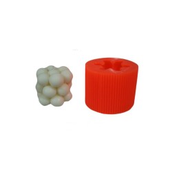 Silikon Mum Kalıbı Bubble Model 5.5X6.5 CM Silikon Mum Kalıbı Bubble Model 5.5X6.5 CM