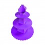 3 Katlı Karton Cupcake Standı Piramit Modeli Düz Renk Kek Standı 3 Katlı Karton Cupcake Standı Piramit Modeli Düz Renk Kek Standı