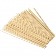 Ahşap Çöp Şiş Çubuğu 25 CM (100 Adet) Ahşap Çöp Şiş Çubuğu 25 CM (100 Adet)