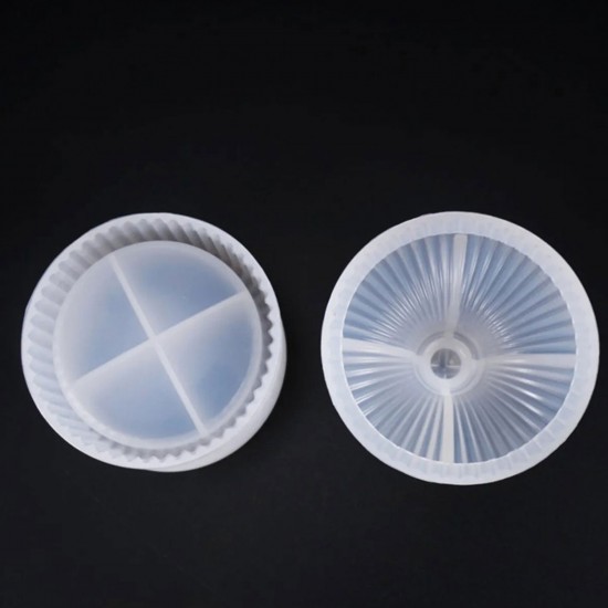 Epoksi Silikon Kalıp Kral Kapaklı Şekerlik ve Takı Kutusu Kalıbı