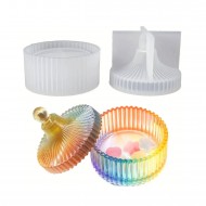 Epoksi Silikon Kalıp Kral Kapaklı Şekerlik ve Takı Kutusu Kalıbı