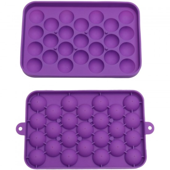 Silikon Yuvarlak Buz Kalıbı Salkım Üzüm Modeli 25 li Silikon Yuvarlak Buz Kalıbı Salkım Üzüm Modeli 25 li