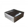 Asetat Kapaklı Karton Kutu 12X12X3 (50 Adet) Asetat Kapaklı Karton Kutu 12X12X3 (50 Adet)