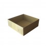 Asetat Kapaklı Karton Kutu 12X12X3 (50 Adet) Asetat Kapaklı Karton Kutu 12X12X3 (50 Adet)
