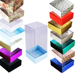 Asetat Kutu Altı Karton 5X5X9 CM (50 Adet) Asetat Kutu Altı Karton 5X5X9 CM (50 Adet)
