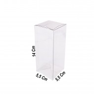 Asetat Kutu 5.5X5.5X14 CM (50 Adet) Asetat Kutu 5.5X5.5X14 CM (50 Adet)