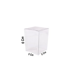 Asetat Kutu 5X5X6 CM (50 Adet) Asetat Kutu 5X5X6 CM (50 Adet)