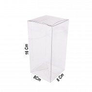 Asetat Kutu 8X8X16 CM (25 Adet)