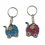 Bebek Anahtarlığı Metal Bebek Pusette Baby (10 Adet) Bebek Anahtarlığı Metal Bebek Pusette Baby (10 Adet)