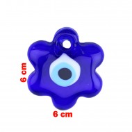 Cam Nazar Boncuğu Delikli Papatya Modeli Küçük