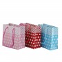 Karton Çanta Minik Boy Puantiyeli 11X11 Cm (50 Adet)