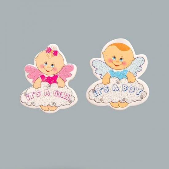 Sticker Bebek Bulutlu Melek Karton (50 Adet) Sticker Bebek Bulutlu Melek Karton (50 Adet)