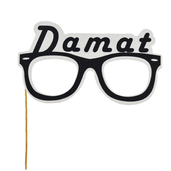Çubuklu Gözlük Gelin / Damat (5 Adet) Çubuklu Gözlük Gelin / Damat (5 Adet)