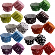 Cupcake Kalıbı Pet Kapsül Kek Kalıbı 48X34 MM (100 Adet)