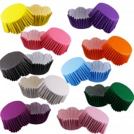 Cupcake Kalıbı Pet Kapsül Dalgalı Kek Kalıbı 65X38 MM (100 Adet)