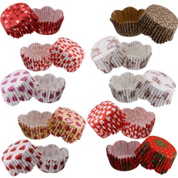 Cupcake Kalıbı Pet Kapsül Dalgalı Kek Kalıbı 65X38 MM (100 Adet) Cupcake Kalıbı Pet Kapsül Dalgalı Kek Kalıbı 65X38 MM (100 Adet)