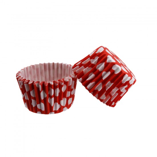 Cupcake Kalıbı Pet Kapsül  Kek Kalıbı 48X34 MM (100 Adet)