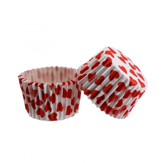 Cupcake Kalıbı Pet Kapsül  Kek Kalıbı 48X34 MM (100 Adet)