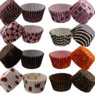 Cupcake Kalıbı Pet Kapsül  Kek Kalıbı 48X34 MM (100 Adet)