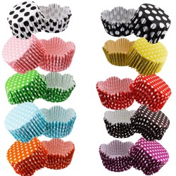 Cupcake Kalıbı Pet Kapsül Dalgalı Kek Kalıbı 65X38 MM (100 Adet) Cupcake Kalıbı Pet Kapsül Dalgalı Kek Kalıbı 65X38 MM (100 Adet)
