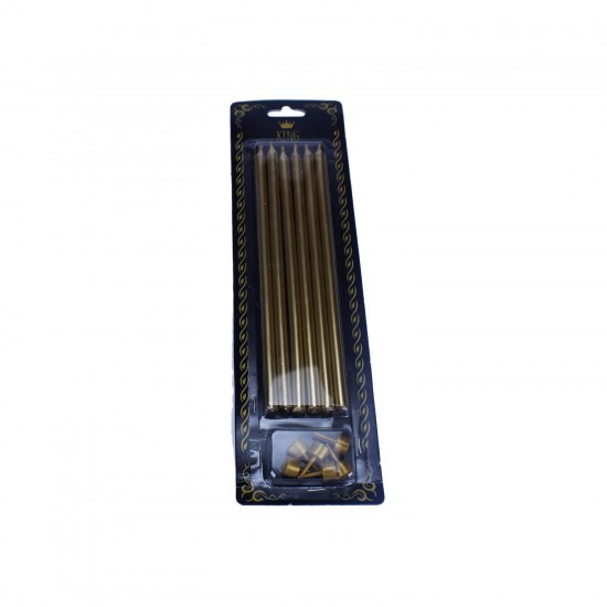 Doğum Günü Pasta Mumu Uzun Boy 18 CM (6 Adet) Doğum Günü Pasta Mumu Uzun Boy 18 CM (6 Adet)