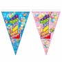 Flama 1 Yaş Ayıcıklı Happy Birithday Yazılı Flama 1 Yaş Ayıcıklı Happy Birithday Yazılı